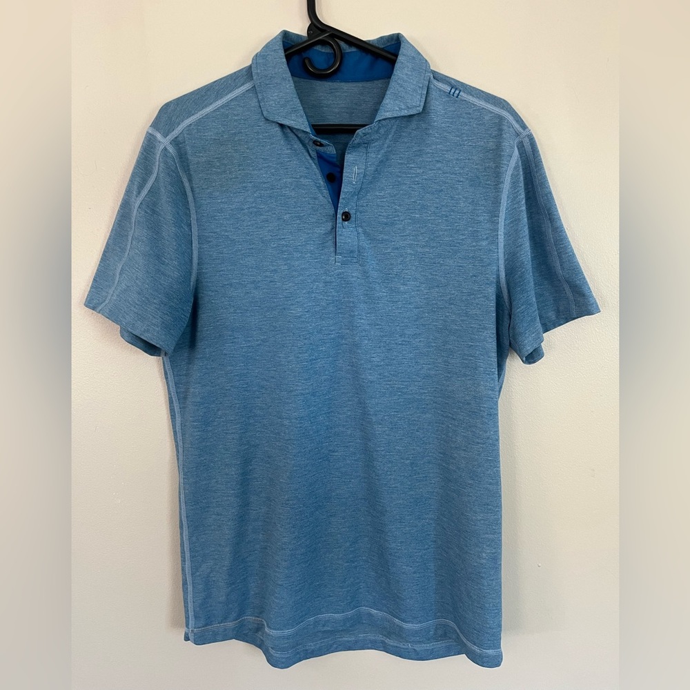 Lululemon light blue polo